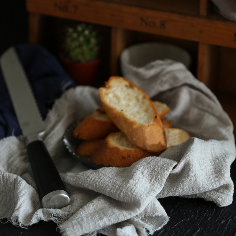 INS jednobojna pozadinska tkanina za fotografije Lanena izbočina Tekstura tkana tkanina Vintage studijski rekviziti za pečenje hrane Pozadina