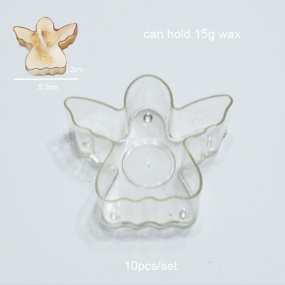 Sveces daktis fiksēta uzlīme Aromterapijas DIY bāzes uzlīme Jauka sirds, rotējoša svečturi