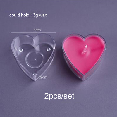 Sveces daktis fiksēta uzlīme Aromterapijas DIY bāzes uzlīme Jauka sirds, rotējoša svečturi