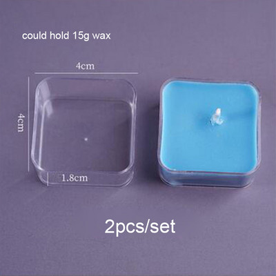 Sveces daktis fiksēta uzlīme Aromterapijas DIY bāzes uzlīme Jauka sirds, rotējoša svečturi