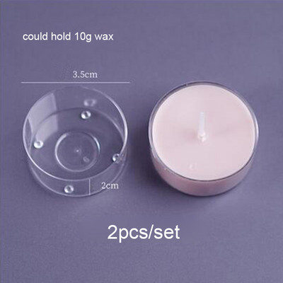 Sveces daktis fiksēta uzlīme Aromterapijas DIY bāzes uzlīme Jauka sirds, rotējoša svečturi