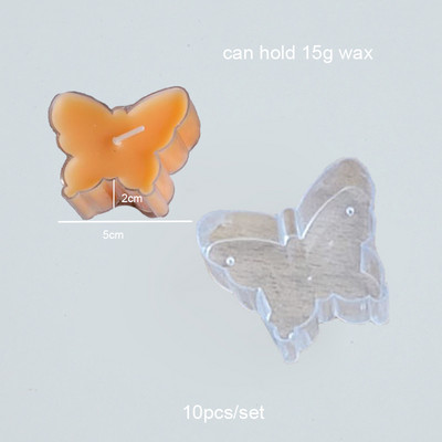 Sveces daktis fiksēta uzlīme Aromterapijas DIY bāzes uzlīme Jauka sirds, rotējoša svečturi