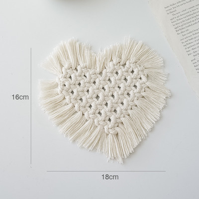 Csésze Szigetelő Szőnyeg Rojtos Szövet Csipke Bojt párna fotózáshoz Kellékek Kávé Tea Élet Fotó Étel Lövés Háttér dekoráció