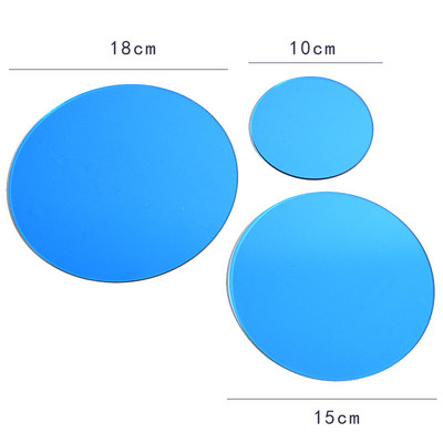 Dažādu krāsu akrila ģeometrijas kosmētika šaušana dekoratīvi rotājumi fotogrāfija fona rekvizīti