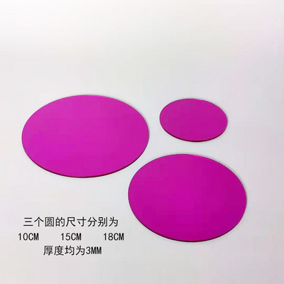 Dažādu krāsu akrila ģeometrijas kosmētika šaušana dekoratīvi rotājumi fotogrāfija fona rekvizīti