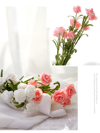 INS Photography Material Artificial Flower Garden Rose Flowers Bouquet Studio Photoshooting Background Decoration Props Φωτογραφία