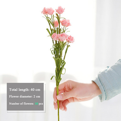 Material fotografic INS Grădină cu flori artificiale Buchet de flori de trandafiri Studio ședință foto Fundal decorare recuzită Fotografia