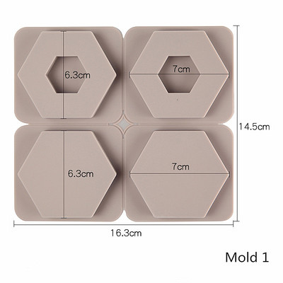 DIY gyertyák Aroma viasz tabletta szilikon forma szappan virág gyertya agyag forma Kézzel készített szárított aroma viasz tabletta szilikon forma XJ28