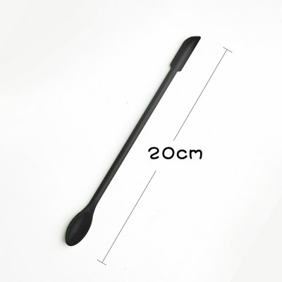 Silicon Stir Stick Screper Lingura Doule Utilizare Accesoriu din silicon moale DIY Sigilare Ceară Stampie Autocolante Instrumente de fabricare Roșu Negru Verde