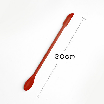 Silicon Stir Stick Screper Lingura Doule Utilizare Accesoriu din silicon moale DIY Sigilare Ceară Stampie Autocolante Instrumente de fabricare Roșu Negru Verde