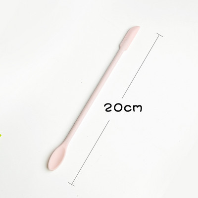 Silicon Stir Stick Screper Lingura Doule Utilizare Accesoriu din silicon moale DIY Sigilare Ceară Stampie Autocolante Instrumente de fabricare Roșu Negru Verde