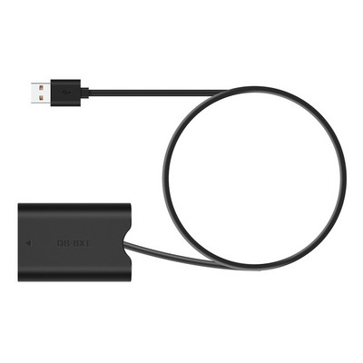 USB-A към NP-BX1 Dummy BatteryDC Power AC Adapter за Sony ZV-1 RX100 M7 M6 M5 RX1R HX50 HX90 HX300 HX400 USB DC куплур зарядно устройство