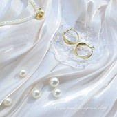 Fényes selyem szövet Divatfotózás Háttér Ruha Ékszerek Kozmetikumok Piperecikkek Lövés kellékek Hátterek Kiegészítők Lányok Ajándék