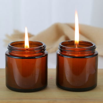 Βάζα κεριών με καπάκι Χονδρική άρωμα Candle Jar Fragrance Candle Holder Cup Tea Candle Jar Candle Cup Candle Making m