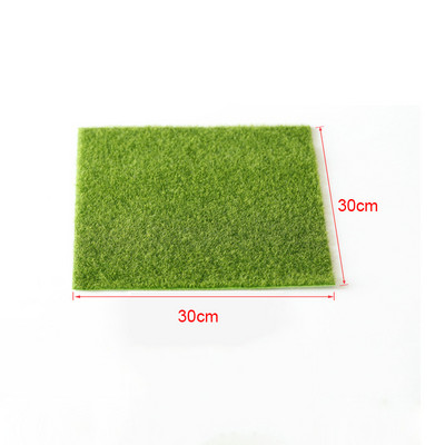 Miniatűr fotózás Dísztárgyak Szimuláció Zöld gyep rét Hamis moha Fényképezés Háttér Kiegészítők Fotografia