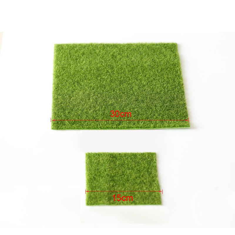 Miniatűr fotózás Dísztárgyak Szimuláció Zöld gyep rét Hamis moha Fényképezés Háttér Kiegészítők Fotografia