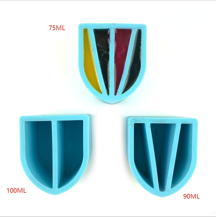 Szilikon elosztó pohár, tonizáló pohár, kristály epoxi UV fény szilárd gyanta ragasztó forma, elosztó pohár, szilikon forma