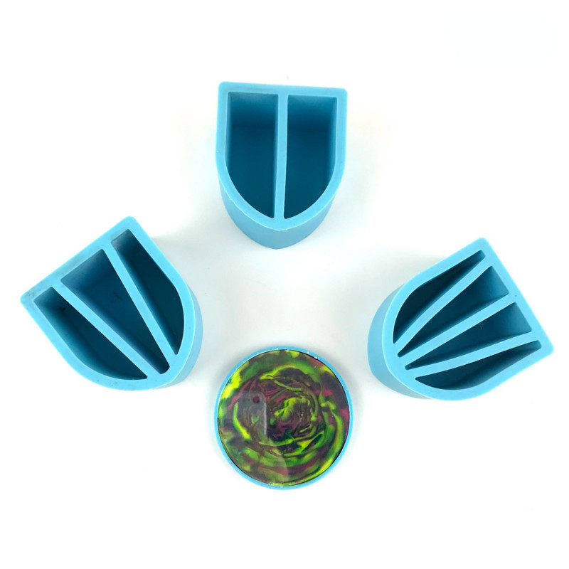 Szilikon elosztó pohár, tonizáló pohár, kristály epoxi UV fény szilárd gyanta ragasztó forma, elosztó pohár, szilikon forma