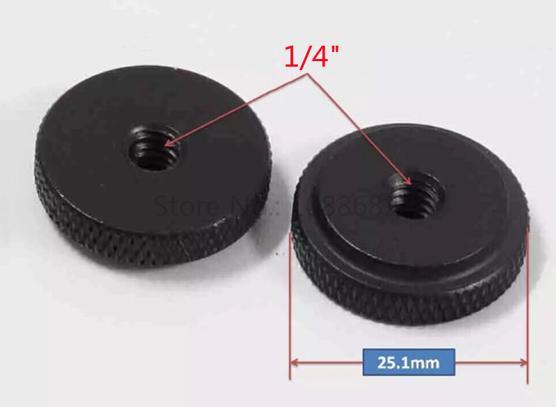 Jadkinsta kiváló minőségű állvány 1/4"-es csavaranyája vakulámpás DSLR tükörreflexes fényképezési tartozékok tartásához