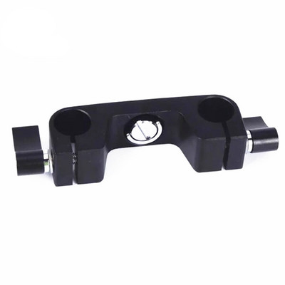 Jadkinsta 15 mm-es sínhíd-rúdszorító furatok távolsága 60 mm DSLR 15 mm-es rudak szerelvényrendszeréhez Photo Studio tartozékok 15 mm-es rúdbilincs