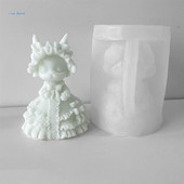 Armsad küülikud Silikoonvormid Lauakaunistused Vorm DIY Epoksiidvaiguvormid Krohvide valmistamise tööriist Lihtne puhastada