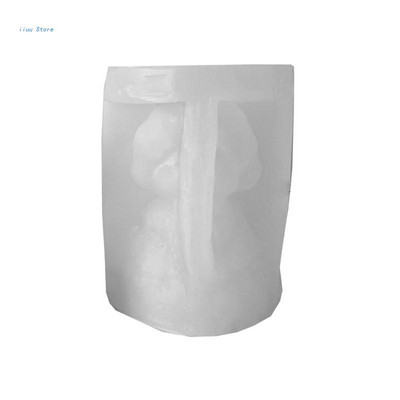 Armsad küülikud Silikoonvormid Lauakaunistused Vorm DIY Epoksiidvaiguvormid Krohvide valmistamise tööriist Lihtne puhastada