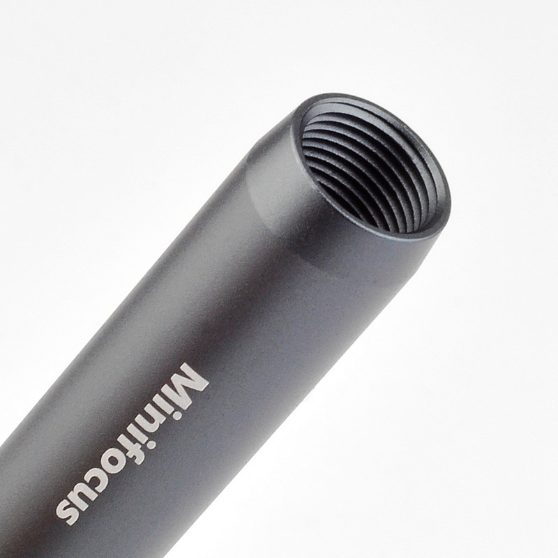 Paket šipki Minifocus 15 mm s šipkama s navojem M12, šipkama od aluminijske legure, šipkama za kamere (pakiranje od 2 para)