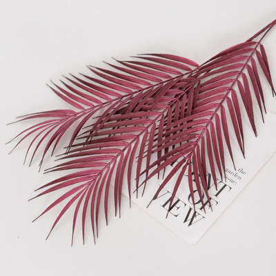 7 boja Simulirani trozubac Leaf Fotografija Rekviziti za fotografije Umjetni cvijet Suncokret Leaf Rekviziti za uređenje doma