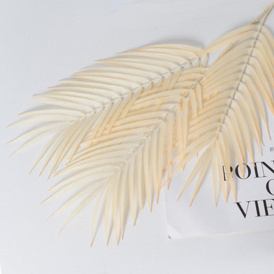 7 boja Simulirani trozubac Leaf Fotografija Rekviziti za fotografije Umjetni cvijet Suncokret Leaf Rekviziti za uređenje doma