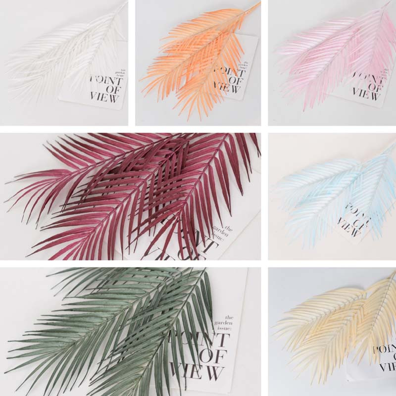 7 boja Simulirani trozubac Leaf Fotografija Rekviziti za fotografije Umjetni cvijet Suncokret Leaf Rekviziti za uređenje doma