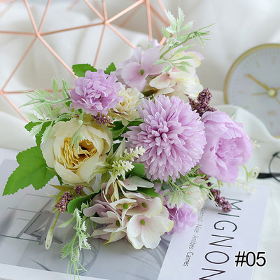 INS Photography Művirágok Otthoni dekoráció Fehér bazsarózsa Kiváló minőségű virágok Asztali csokor Dekor Háttér Kiegészítők