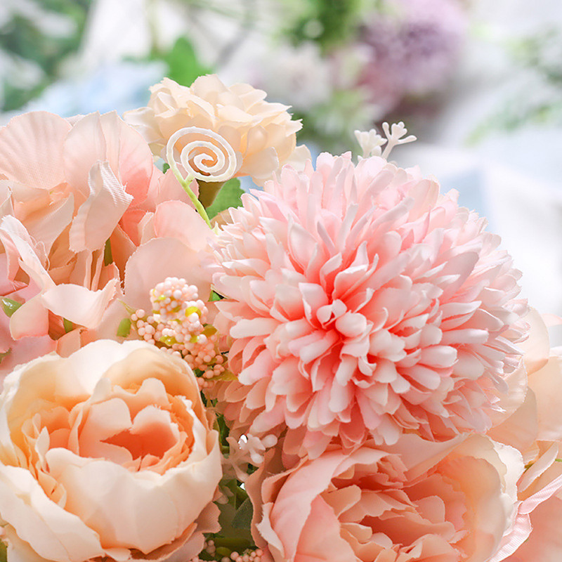 INS Photography Művirágok Otthoni dekoráció Fehér bazsarózsa Kiváló minőségű virágok Asztali csokor Dekor Háttér Kiegészítők