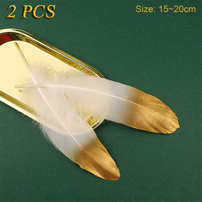 Zlatno prirodno perje Fotografski rekviziti Retro Dekoracije Predmeti Fotografija Fotografia Prsten, Ogrlica Dodaci za foto snimanje