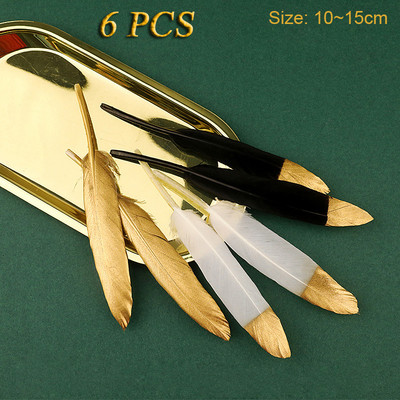 Zlatno prirodno perje Fotografski rekviziti Retro Dekoracije Predmeti Fotografija Fotografia Prsten, Ogrlica Dodaci za foto snimanje