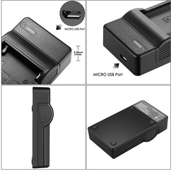 EN-EL14 ENEL14 EN EL14 MH-24 Зарядно устройство за батерии за цифров фотоапарат за Nikon D3300 D3400 D3500 D5100 D5200 D5300 D5500 D5600 Df