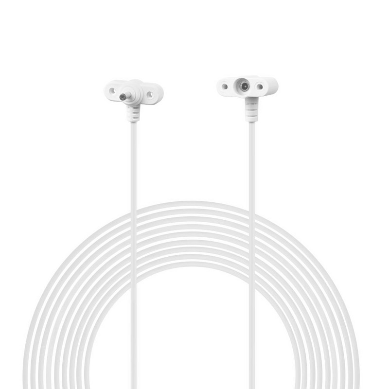 8.2ft/2.5m otporan na vremenske uvjete DC produžni kabel za prstenastu reflektorsku svjetiljku Prstenastu reflektorsku svjetiljku Cam baterijsku solarnu ploču s odvijačem i vijcima