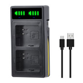 Batmax LED dvostruki punjač baterija s priključkom tipa C za Arlo Pro A1/A2 bateriju za Arlo Pro/Pro 2/Pro Go kameru