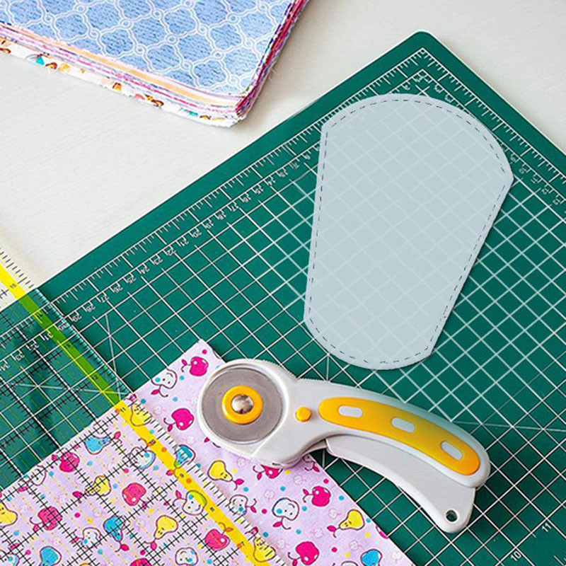 Kavos liniuotės siuvimo šablonas Daugkartinio naudojimo DIY rankų darbo siuvimo liniuotė Daugiafunkcis siuvimo raštų įrankiai