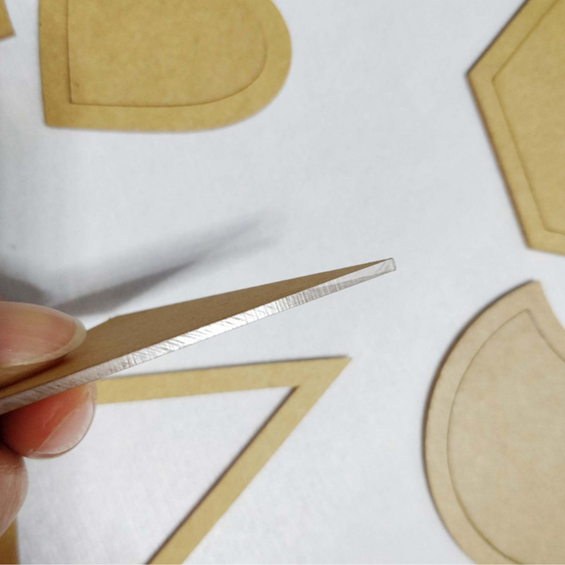 54 vnt / rinkinys akrilo skiautinių šablonai siuvimo trafaretai amatų permatomas kratinys liniuotė Rankų darbo siuvimo įrankis pasidaryk pats