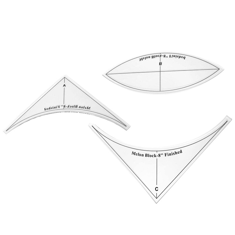 Patchwork šablonas akrilas Patchwork šablonų sąsajų šablonai (1 kompiuteris)