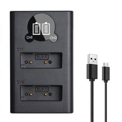 PS-BLS5 BLS50 BLS5 punjač baterija za Olympus E-PL5, E-PL2 olovku, E-PL3, E-PM2, Stylus 1, OM-D, E-M10, OM-D E-M10 Mark III