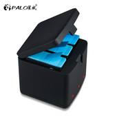 AHDBT-901 baterija za GoPro Hero 10 Dodaci 3 načina LED svjetla Brzi punjač baterije za Go Pro 9 10 crna akcijska kamera