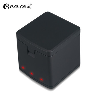 AHDBT-901 батерия за GoPro Hero 10 Аксесоари 3 начина LED светлина Бързо зарядно устройство за Go Pro 9 10 Черна екшън камера