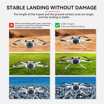 Για DJI Mini 3 Pro Float Landing Skid Landing Gear Landing On Water Για αξεσουάρ DJI Drone