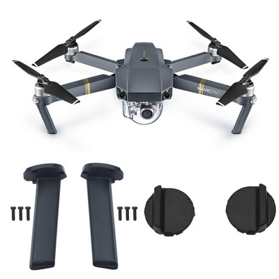 Μπροστινό πίσω Αριστερό Δεξί εργαλείο προσγείωσης για ανταλλακτικά επισκευής DJI Mavic Pro Drone Κιτ ποδιών προσγείωσης Εξάρτημα κάλυμμα βάσης ποδιών