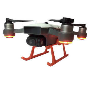 Εξοπλισμός προσγείωσης για DJI Spark Drone 3CM Height Extender Legs Ελαφρύ Αξεσουάρ προστασίας ποδιών γρήγορης απελευθέρωσης προστατευτικά μέρη