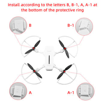 για FIMI X8 MINI Propeller Guard Drone Propellers Protector Blade Props Κάλυμμα ανεμιστήρα πτερυγίων γρήγορης αποδέσμευσης Ανταλλακτικό προστασίας προφυλακτήρα