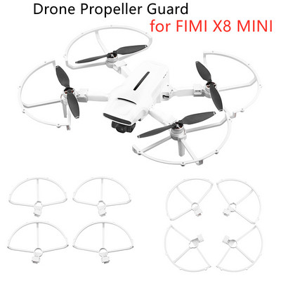 priekš FIMI X8 MINI Propeller Guard Drone Propellers Aizsarglāpstiņas balsti Spārna ventilatora vāks Ātri noņemams bufera aizsargrezervis