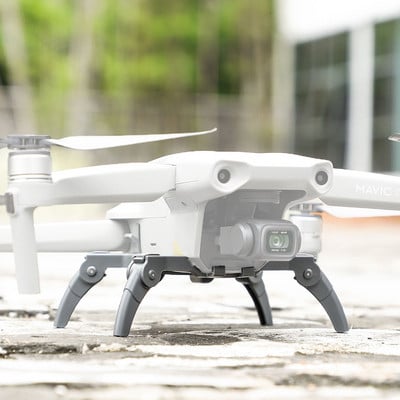 Salokāms paceļams šasijas aprīkojums DJI AIR 2S / AIR 2S šasijas dronu pēdu statīva atbalsta aizsarga piederumi