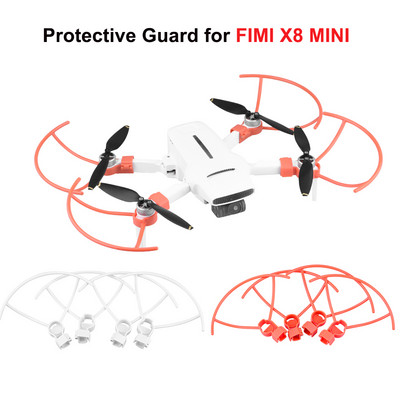 4 vnt. drono sraigto apsauga, skirta FIMI X8 MINI greito atjungimo sraigto apsauginis žiedas, apsauginis narvas, važiuoklės priedai